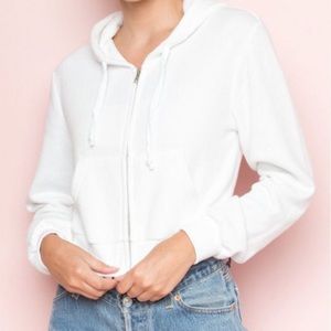 Brandy Melville crop hoodie